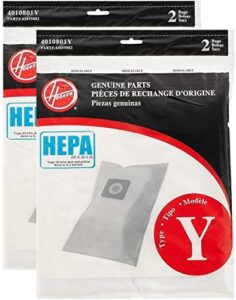 hoover ah10040ct bag,type y,pleated,hepa