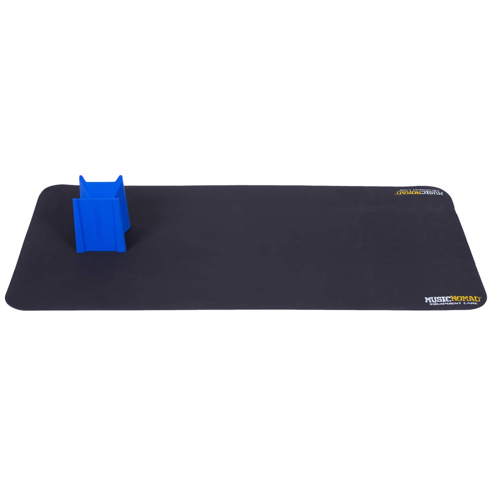 MusicNomad MN207 Premium Instrument Work Mat & Cradle Cube Neck Support