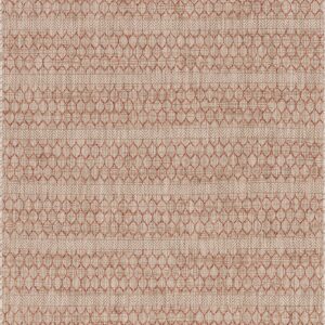 Loloi Isle Collection IE-01 Beige/Rust 7'-10" x 10'-9" Area Rug