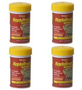 tetra tetrafauna reptotreat gammarus baby shrimp treat, 4 pack