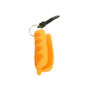 southland archery supply silicon arrow puller keychain (orange)