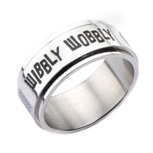 doctor who wibbly wobbly timey wimey spinner ring (8)