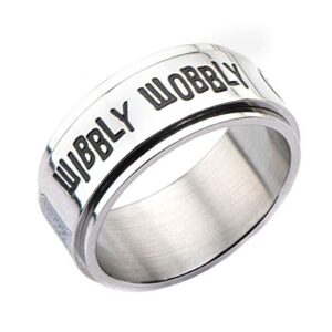 doctor who wibbly wobbly timey wimey spinner ring (11)