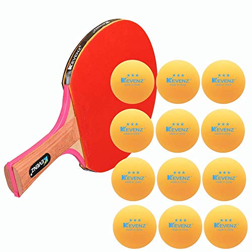 KEVENZ 60-Pack 3-Star 40+ Orange Table Tennis Balls,Advanced Ping Pong Ball