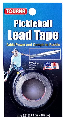 Tourna Pickleball Paddle Lead Tape - add power to Pickleball Paddles