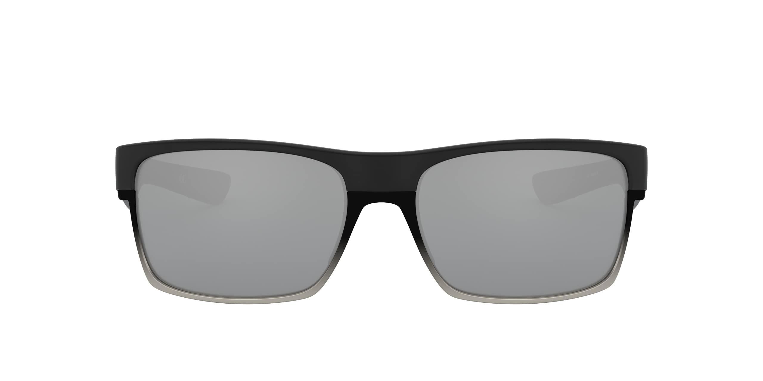 Oakley Men's OO9189 TwoFace Square Sunglasses, Matte Black/Chrome Iridium, 60 mm