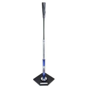 Jugs T - Pro Style Batting Tee, Will Not Tip Over, 24” - 46” Adjustment Range, Patented Grip-N-Go Handle, Always-Feel-The-Ball Flexible Top, 1-Year Guarantee