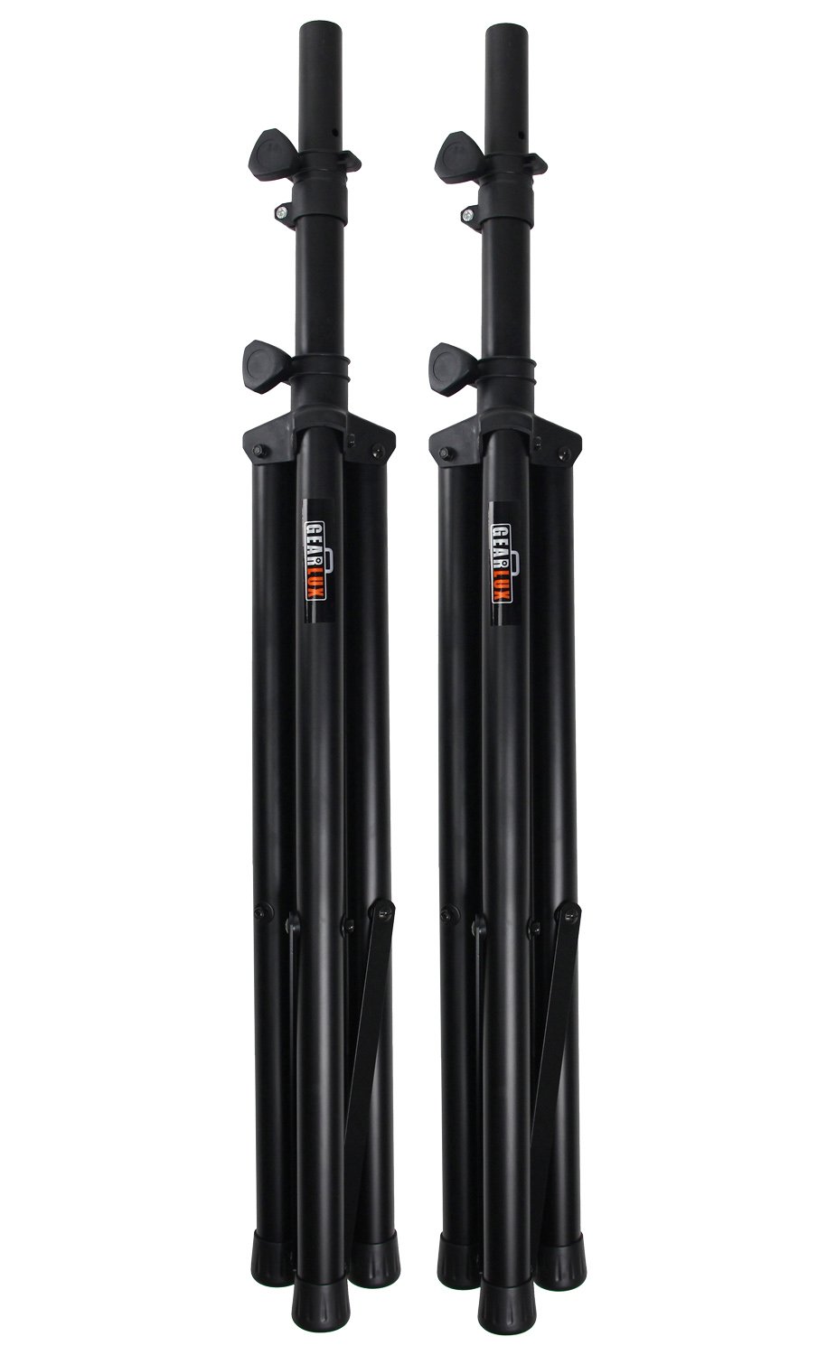 Gearlux Tripod Speaker Stands with Carrying Case and Speaker Cables