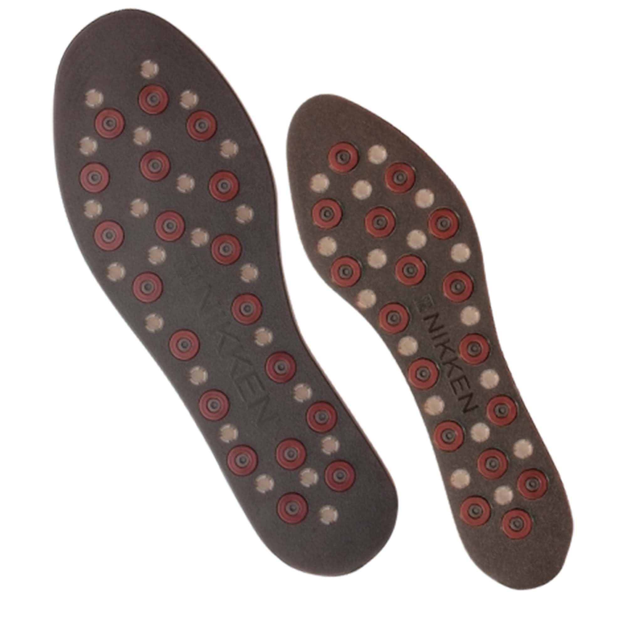 Nikken Kenko mStrides® Insoles 20201 Women Shoe Sizes 5 to 9 - Pair -Cut to Fit - Magnetic Technology