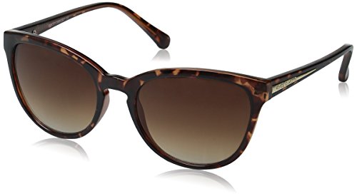 Vince Camuto womens Vc672 Classic Cat Eye UV Protective Sunglasses Luxe Gifts for Women 54 mm, Tortoise, mm US