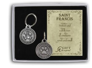 cathedral art (abbey & ca gift dog tag-st. francis, one size, multicolored