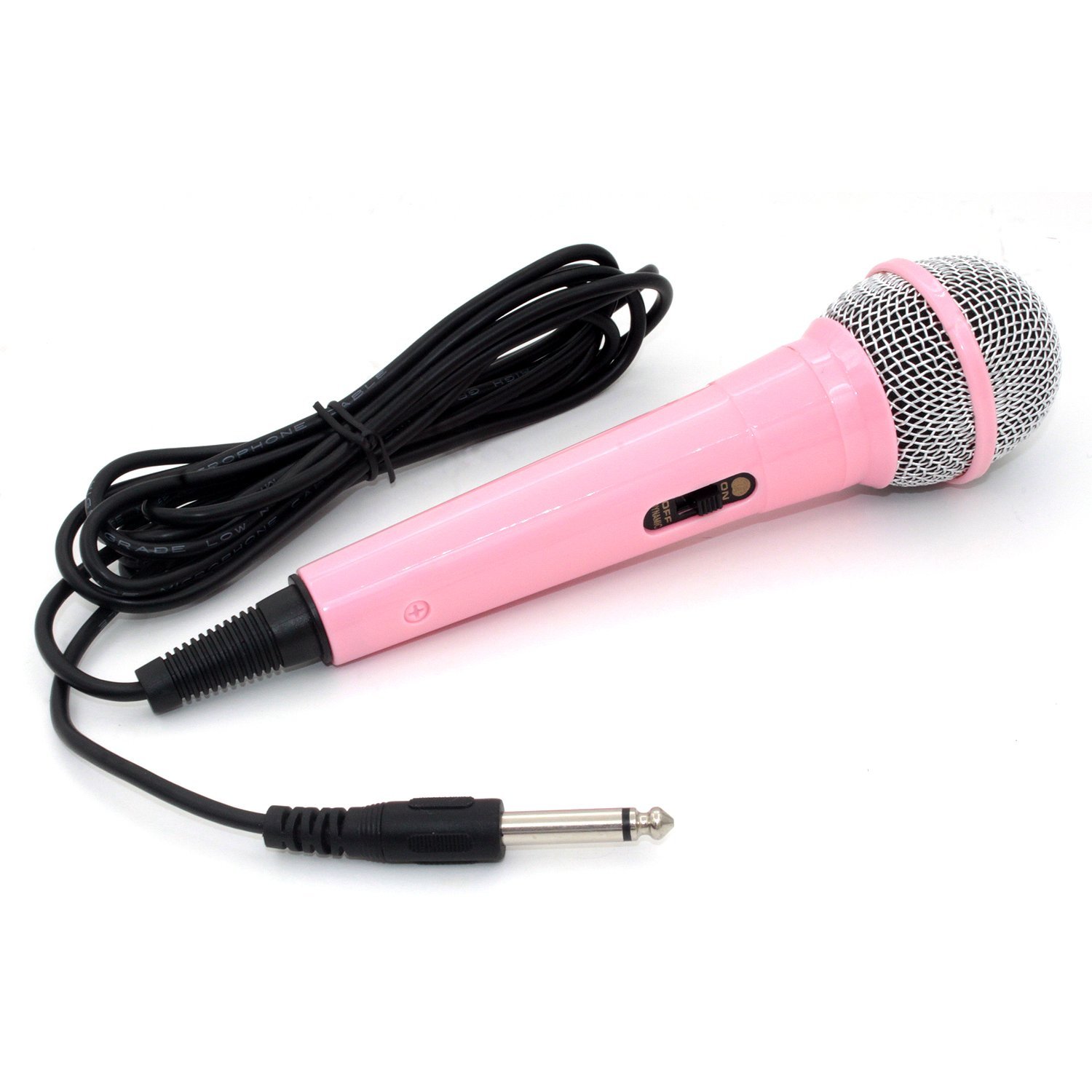 ZRAMO Pink Color microphone for kids karaoke Dynamic Microphone for Kids Sing Machine-Works with The Costco frozen machine