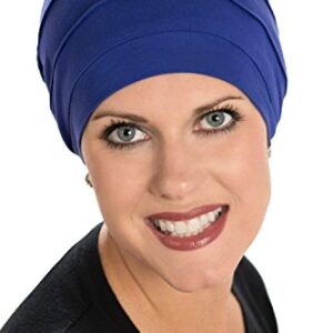 Comfort Cap-Caps for Women with Chemo Cancer Hair Loss Luxury Bamboo - Black