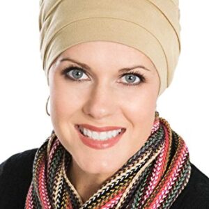 Comfort Cap-Caps for Women with Chemo Cancer Hair Loss Luxury Bamboo - Black