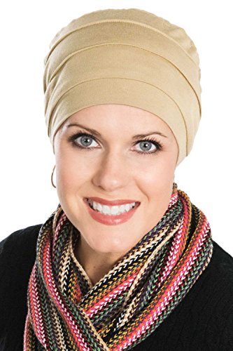 Comfort Cap-Caps for Women with Chemo Cancer Hair Loss Luxury Bamboo - Black