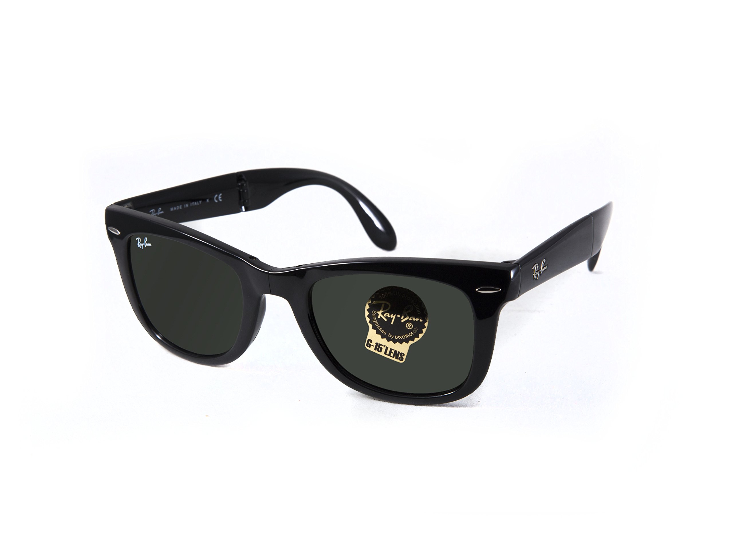 Ray-Ban Wayfarer Folding Classic Unisex sunglasses RB4105-601 Black E50B22T140 M US