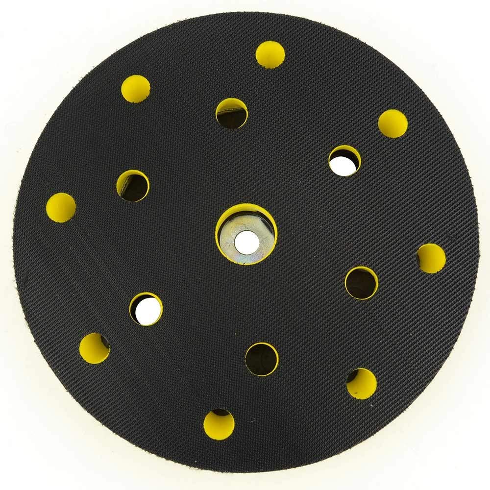 Superior Pads and Abrasives RSP45 Sander Pad - Medium (Hook and Loop, 8 Vacuum Holes, 5 Inch) Replaces Bosch 2610917408