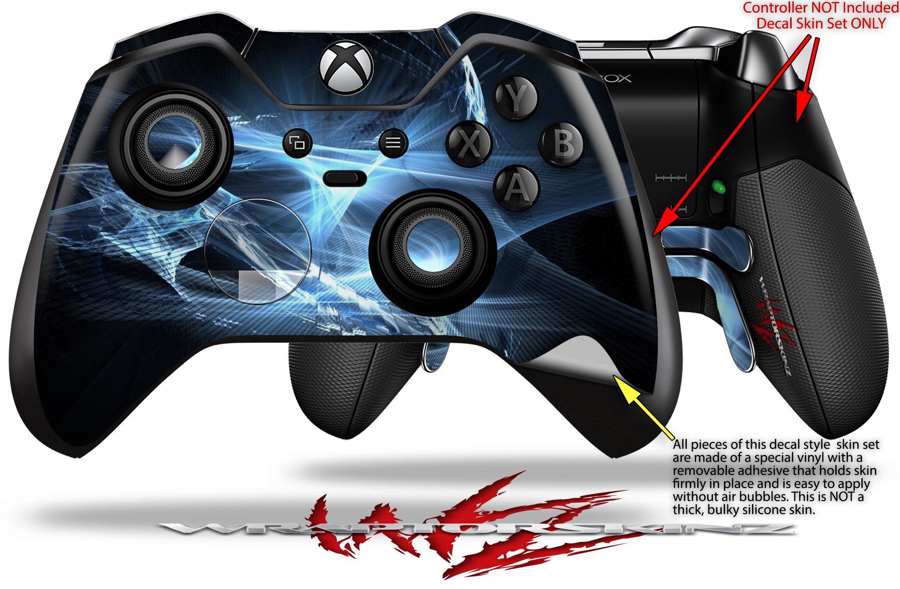 Robot Spider Web - WraptorSkinz Decal Style Vinyl Skin Wrap compatible with XBOX One ELITE Wireless Controller (CONTROLLER NOT INCLUDED)