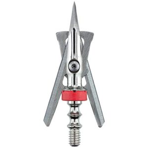 RAGE Hypodermic Crossbow Broadhead, 100g, Multi (39600),silver