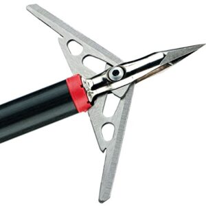 RAGE Hypodermic Crossbow Broadhead, 100g, Multi (39600),silver