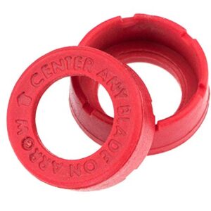 Rage 32700 High Energy Crossbow Shock Collars, Red, 100/125 gr.