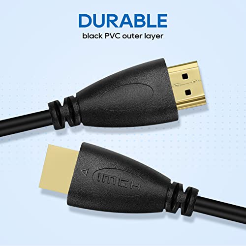 UCEC 4k Full HDMI to Full HDMI Coiled Cable for Atomos Compatible for Ninja Star Recorder(11.8 inch-17.7 inch)