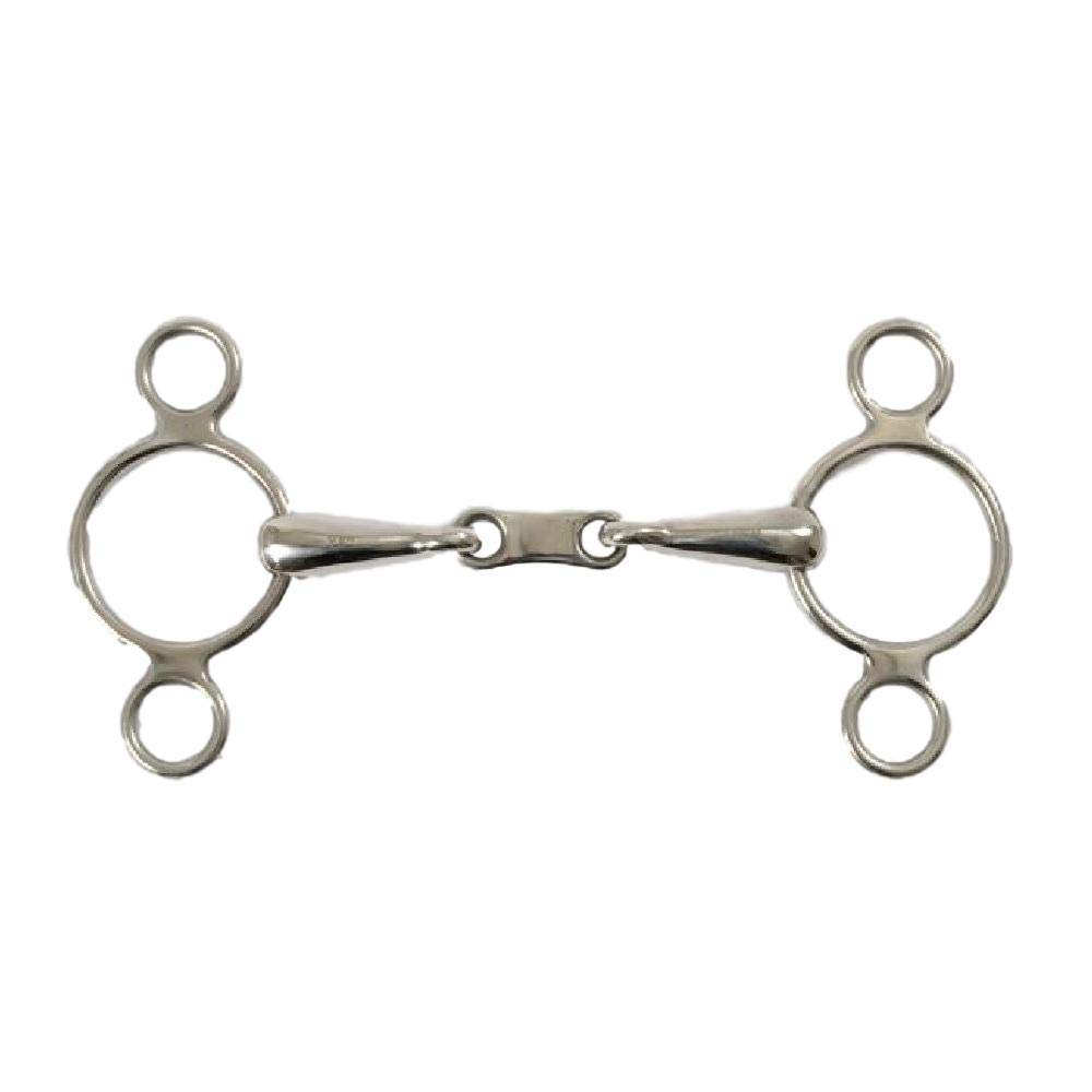 Shires Two Ring French Link Gag (5")