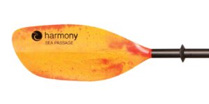 harmony gear sea passage paddle | aluminum shaft | nylon paddle blade 235 cm