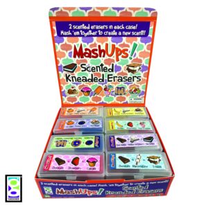 Raymond Geddes 69836 Mash Ups Scented Erasers For Kids (Pack of 24)