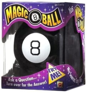 mattel 30188 magic 8 ball fortune telling teller original game new