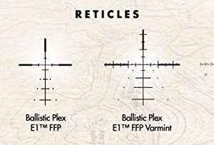 Burris Veracity Hunting Rifle Scope, Premium High Light-Transmitting Optics, 2X-10X-42mm, Ballistic E1 Reticle, MAD System MOA