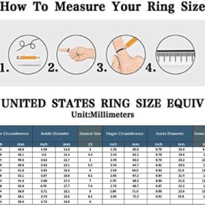 Jstyle Stainless Steel Rings for Men Wedding Ring Cool Simple Band 3 Pcs A Set (8 MM - width and size - 9)