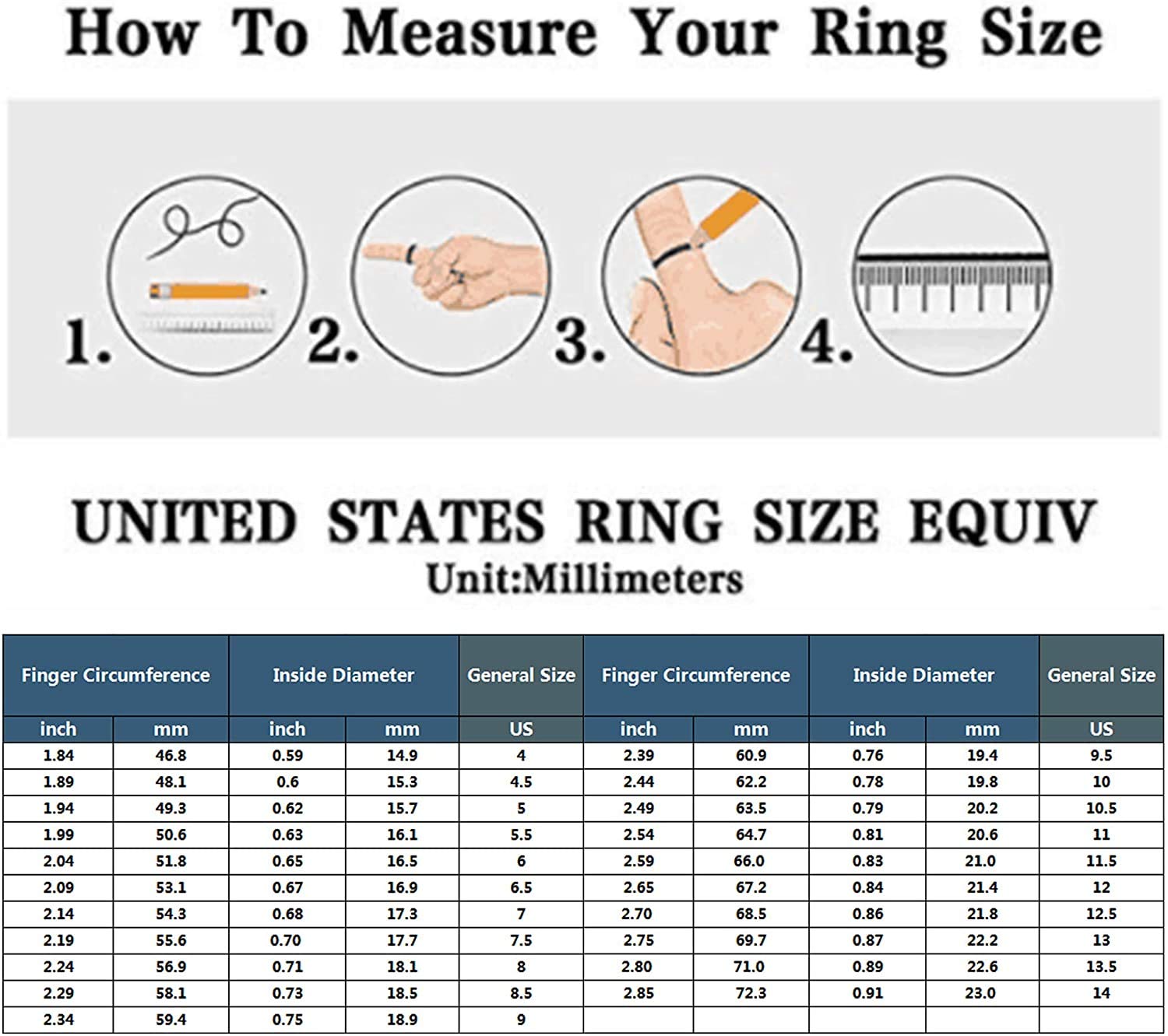 Jstyle Stainless Steel Rings for Men Wedding Ring Cool Simple Band 3 Pcs A Set (8 MM - width and size - 9)