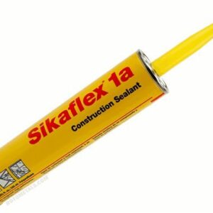 Sika, Sikaflex 1A, One Part Polyurethane Caulk, Elastomeric Construction Sealant / Adhesive, Premium Grade High Performance, Moisture-Cured, Non-Sag, Horizontal, 10.3 Fl Oz, Color: Black, Six Pack