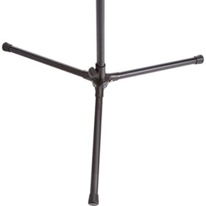 Amazon Basics Adjustable Boom Height Microphone Stand with Tripod Base, Up to 85.75 Inches - Black