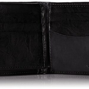 Columbia Men's RFID Blocking Toby Pass Case Wallet, Coal Black