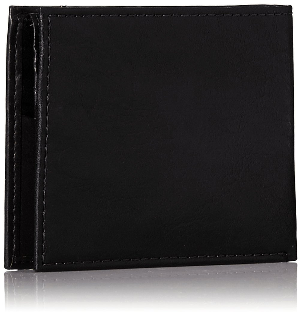 Columbia Men's RFID Blocking Toby Pass Case Wallet, Coal Black