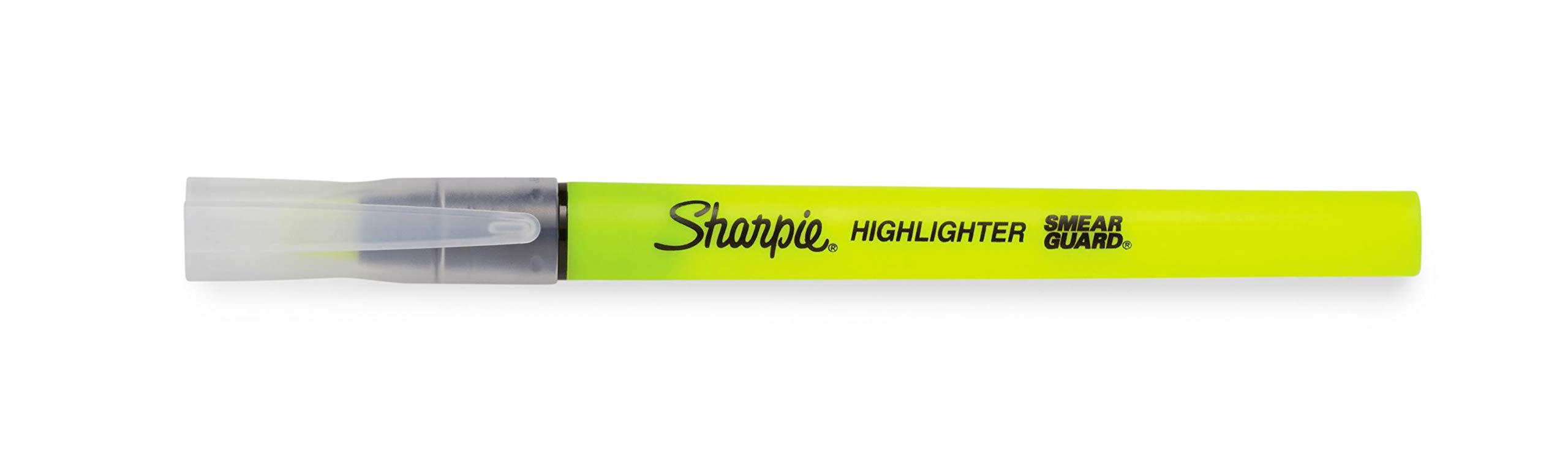 Sharpie Clear View Highlighter Stick, Yellow, 12/Pack (1950746)