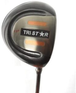 agxgolf ladies right hand, petite length (42.5 inch) tri-star 11 degree driving wood graphite + head cover; us built