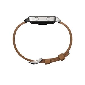 Fitbit Blaze Accessory Band, Leather, Camel, Large