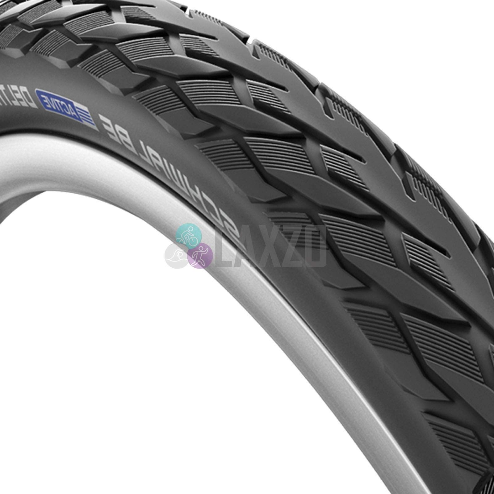 Schwalbe Delta Cruiser Plus HS 431 SBC Bicycle Tire - Wire Bead (Black-Reflex - 28 x 1 1/2)