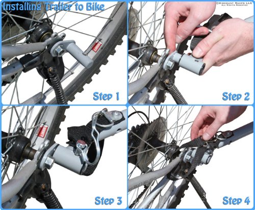 Bike Bicycle Trailer Hitch for Multiple Brands