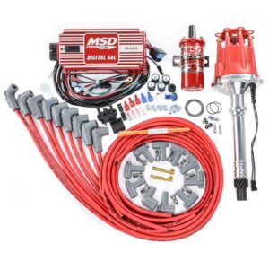 msd 85551k ignition kit includes distributor 6al ignition box blaster 2 coil