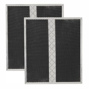 broan-nutone hpf30 replacement charcoal filter (xc) for dual filter ductless range hoods, carbon air filter, set of 2