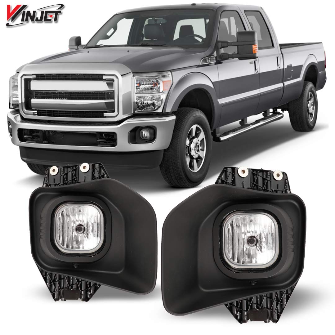 Winjet WJ30-0397-09 OEM Series for [2011-2015 Ford F-Series Super Duty] Driving Fog Lights + Switch + Wiring Kit