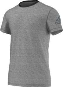 adidas performance men's prime tee, x-large, black heather