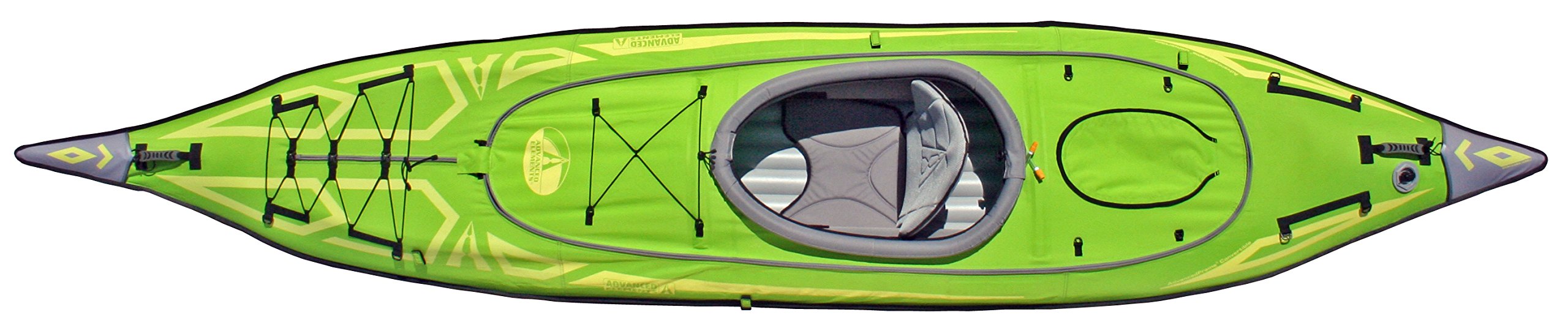 Advanced Elements AdvancedFrame Convertible Inflatable Kayak, Green