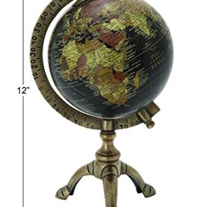 Deco 79 Globe, SMALL SIZE, Brown