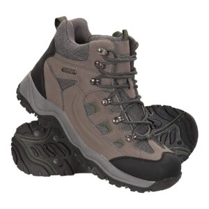 Mountain Warehouse Adventurer Mens Waterproof Hiking Boots Khaki 11 M US Men