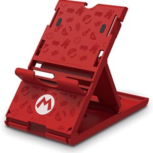 HORI Compact PlayStand - Mario Edition, Officially Licensed by Nintendo - Nintendo Switch, Adjustable